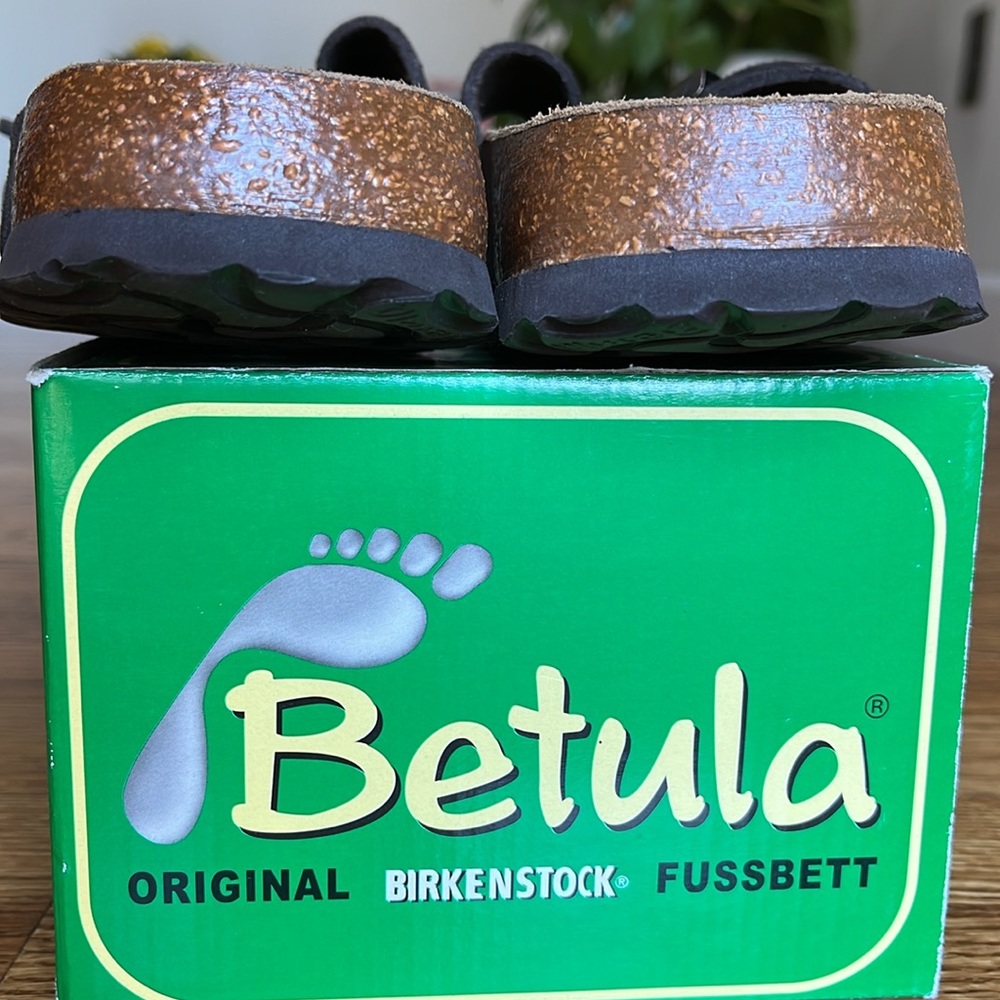 🌿Betula by Birkenstock Unisex Suede Sandals NIB - Picture 4 of 12